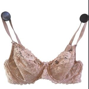 Adore Me Brand  like new,  Underwire Bra - Neutral Blush